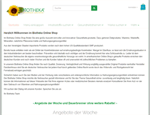 Tablet Screenshot of biotheka.com